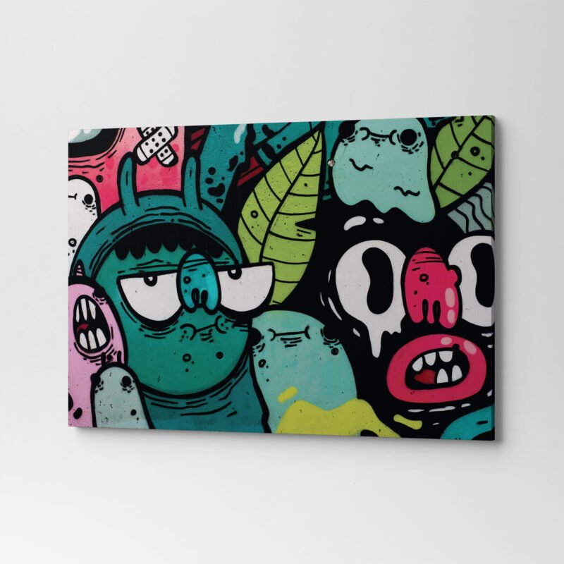 Tropical Mural of Canada Canvas Wall Art - Image 3