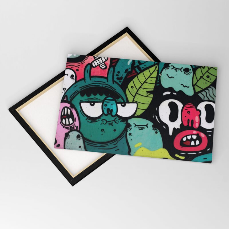 Tropical Mural of Canada Canvas Wall Art - Image 4