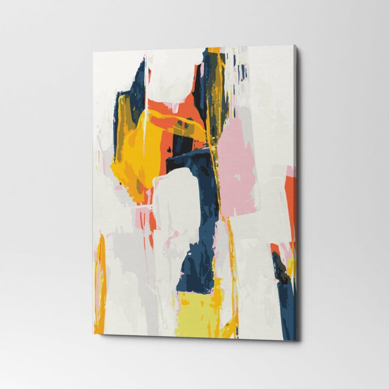 Abstract Painting Wall Decor Canvas Wall Art - Image 3