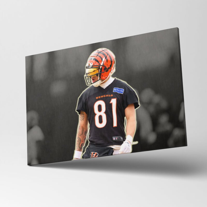 Cincinnati Bengals Entry Glow Canvas Wall Art - Image 3