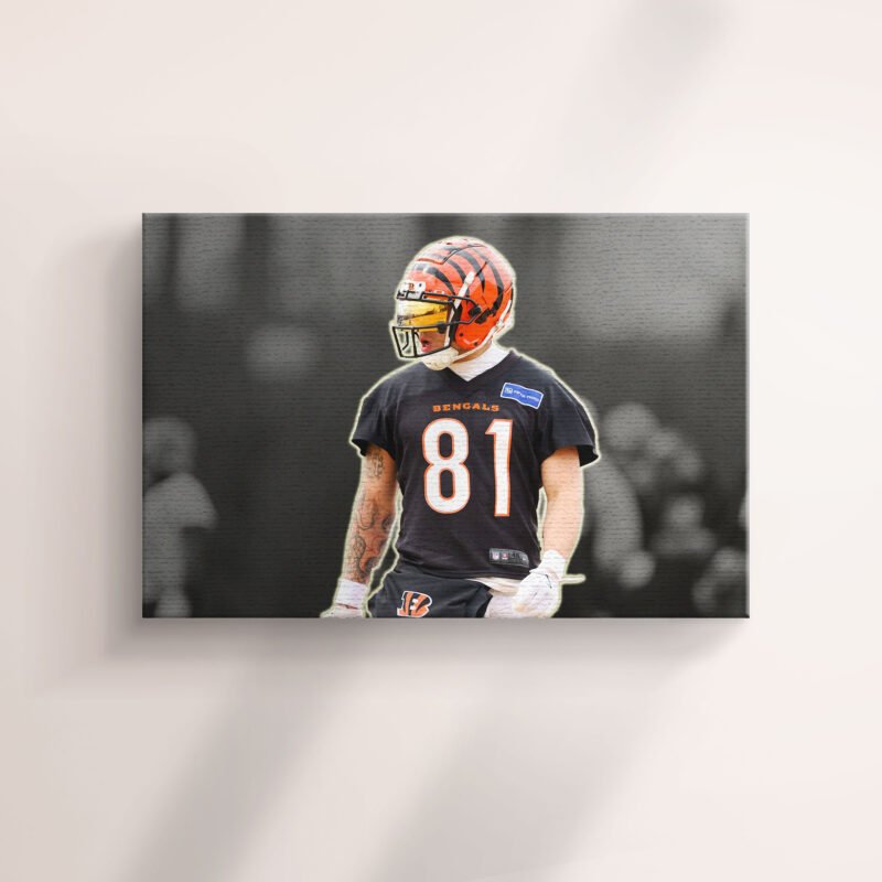 Cincinnati Bengals Entry Glow Canvas Wall Art - Image 2