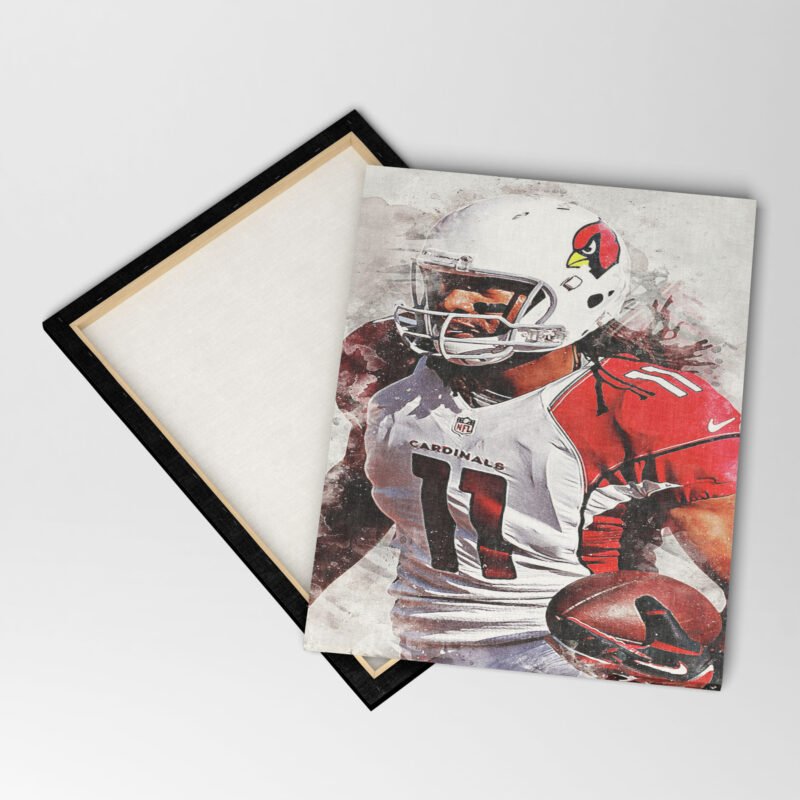 American Football Arizona Larry Fitzgerald poster  Canvas Wall Art - Image 3