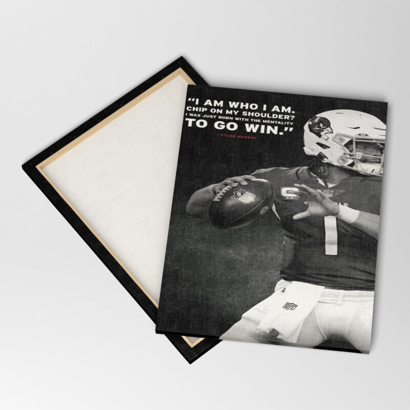 American Football Murray Classic Theme Canvas Wall Art - Image 2