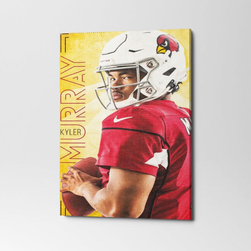 American Football Murray Trending Canvas Wall Art - Image 4