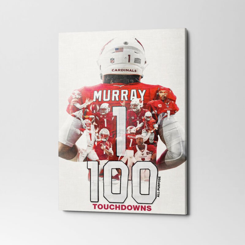 American Football ARIZONA Murray iconic Poster  Canvas Wall Art - Image 2