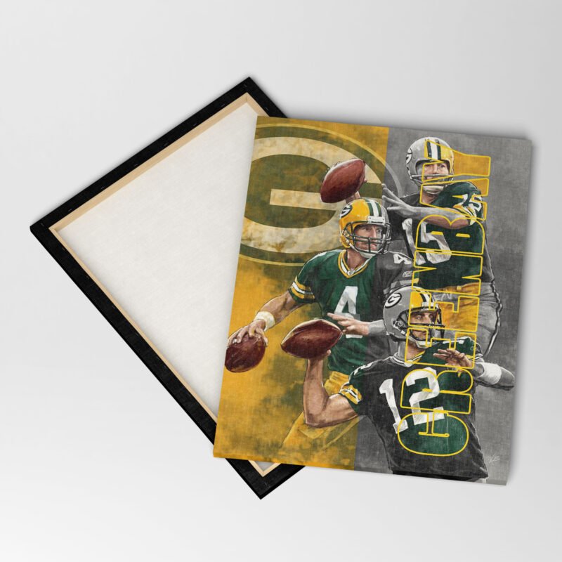 Packers  The Frozen Tundra Warriors Canvas Wall Art - Image 4