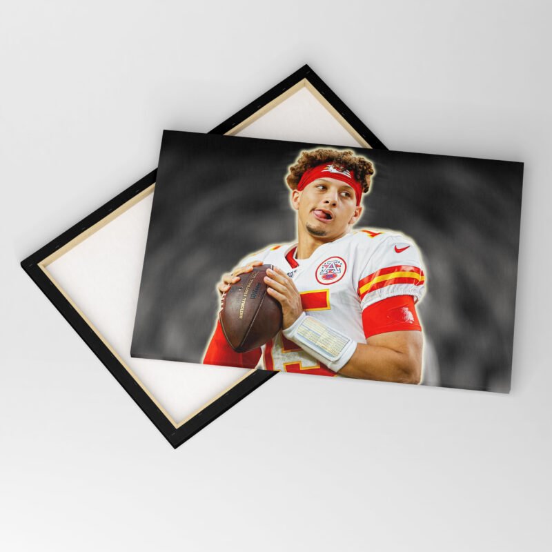 American Football Petrick MVP Canvas Wall Art - Image 2