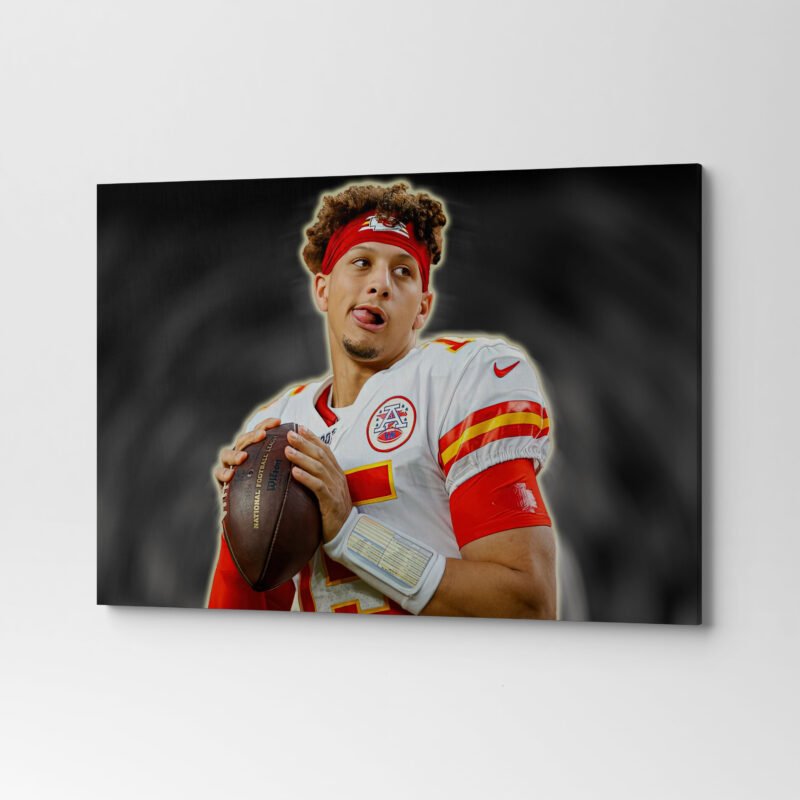 American Football Petrick MVP Canvas Wall Art - Image 3