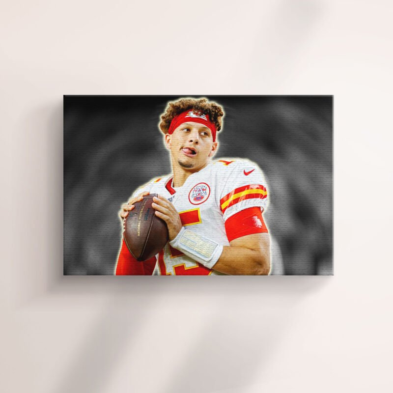 American Football Petrick MVP Canvas Wall Art - Image 4