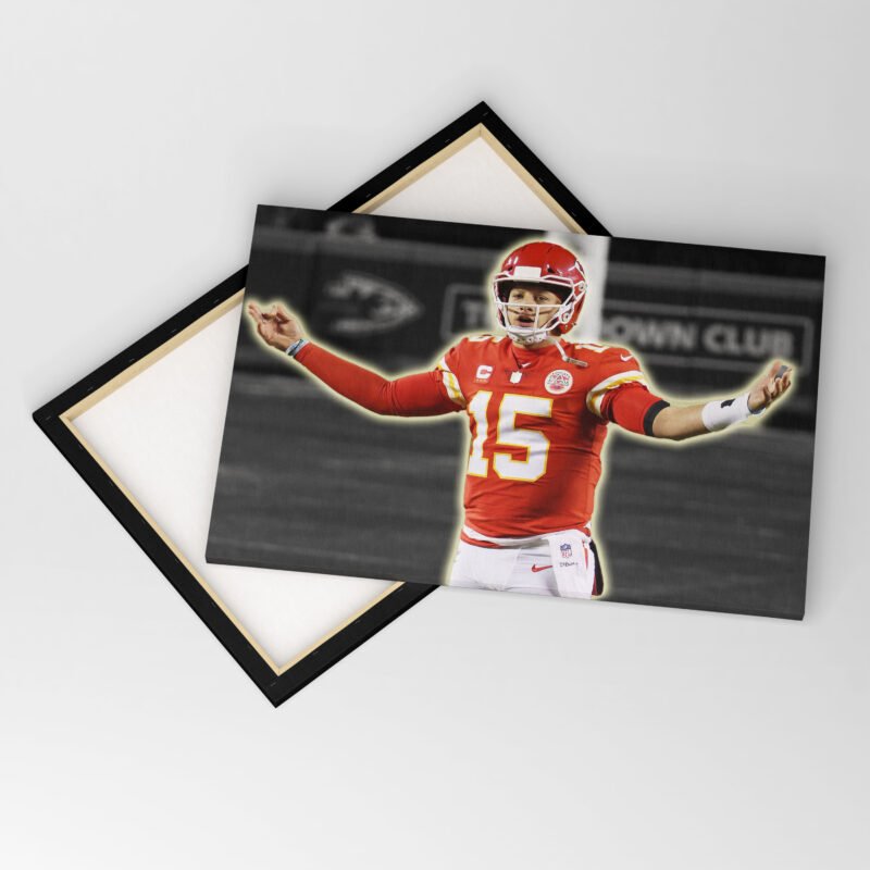 American Football NFL Patrick’s Prime Plays   Canvas Wall Art - Image 3